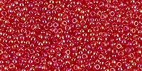 [ 4-1-F-3 ] 10g Miyuki Rocaille Seed Beads 15RR0254 TR Berry/Gold