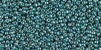 10g Miyuki Rocaille Seed Beads 15RR4217 Duracoat Galvanized Sea Foam