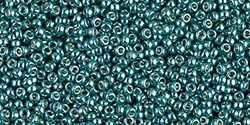 10g Miyuki Rocaille Seed Beads 15RR4217 Duracoat Galvanized Sea Foam