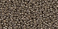 5g Miyuki Rocaille Seed Beads 15RR4222 GA Duracoat Pewter