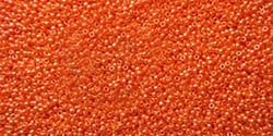 10g Miyuki Rocaille Seed Beads 15RR0423 OPL Pumpkin Orange