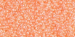 15/0 15RR4298 ICL Luminous Creamsicle  Miyuki Rocailles 10 Grams