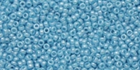 10g Miyuki Rocaille Seed Beads 15RR0433 OPL Blue Topaz