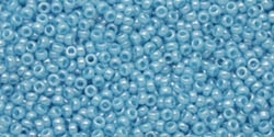 10g Miyuki Rocaille Seed Beads 15RR0433 OPL Blue Topaz