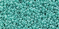 10g Miyuki Rocaille Seed Beads 15RR0435 OPL Aqua