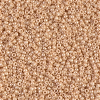 10g Miyuki Rocaille Seed Beads 15RR0593 C Light Caramel