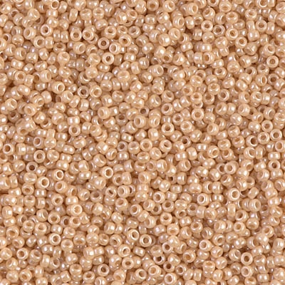10g Miyuki Rocaille Seed Beads 15RR0593 C Light Caramel