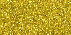 10g Miyuki Rocaille Seed Beads 15RR0006 TSL Mustard Yellow