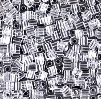 Miyuki Square 3MM Beads 3SB131 T Clear