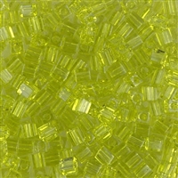 Miyuki Square 3MM Beads 3SB143 T Lime