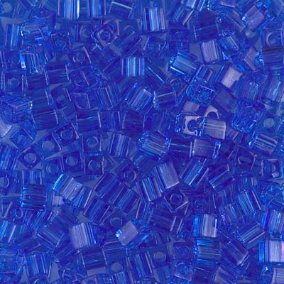 Miyuki Square 3MM Beads 3SB150 T Sapphire Blue