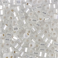 Miyuki Square 3MM Beads 3SB1F TSL MA Crystal