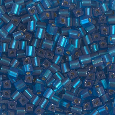 Miyuki Square 3MM Beads 3SB25F TSL MA Capri Blue