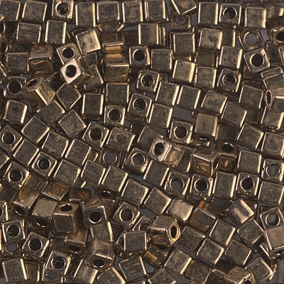 Miyuki Square 3MM Beads 3SB457 M Bronze