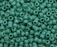 3/0 Toho 3TO55 - Opaque Turquoise Round  Seed Beads - 10 Grams