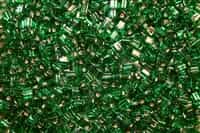 Miyuki Square 4MM Beads 4SB16 TSL Kelly Green