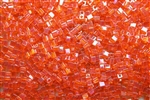 Miyuki Square 4MM Beads 4SB253 TR Orange