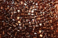 Miyuki Square 4MM Beads 4SB2648 ICL Lt.Rose/Taupe