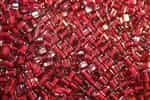 Miyuki Square 4MM Beads 4SB2649 ICL Lt.Rose/Raspberry