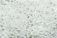 Miyuki Square 4MM Beads 4SB402R OPR White