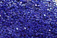 Miyuki Square 4MM Beads 4SB414R OPR Cobalt Blue