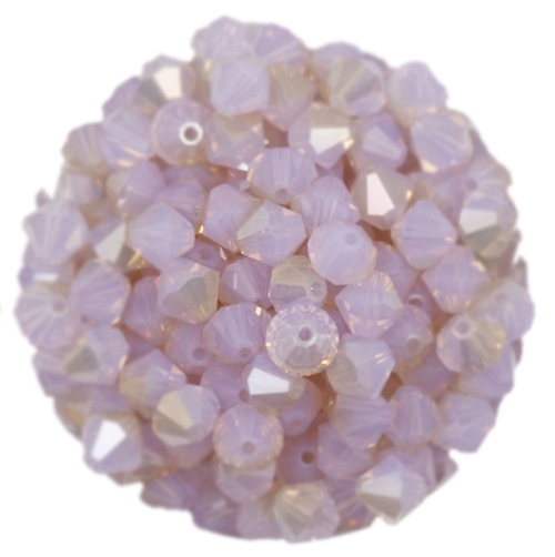 530106VIOPCHMP - 6mm Swarovski Bicone Crystals - Violet Opal Champagne - 25 count