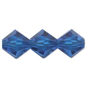532803CAP - 3mm Swarovski Crystal Blue Capri - 25 Count