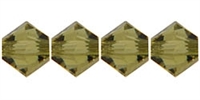 4mm Swarovski Crystal  Bicone Crystals 25 count