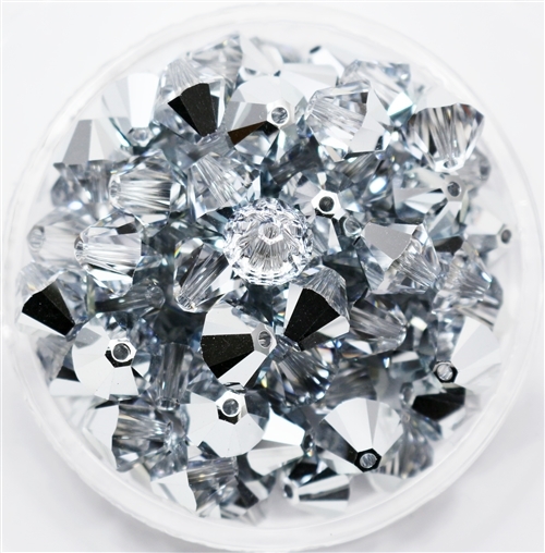 532808COMARGLT - 8mm Swarovski Crystal Comet Argent Light - 1 count