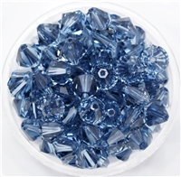 532808DMNBL - 8mm Swarovski Crystal Denim Blue - 1 count