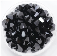 532808JET - 8mm Swarovski Crystal Jet - 1 count