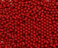 3mm Swarovski Crystal Red Coral Pearls - 50 count