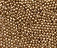3mm Swarovski Crystal Vintage Gold Pearls - 50 count