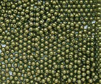 [ 9-2-B-T ] 581003GRNLT - 3mm Swarovski Crystal Light Green Pearls - 50 count