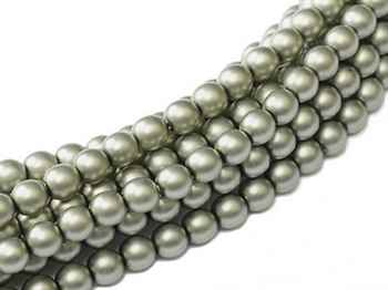 [ 9-2-B-T ] 581003PGN - 3mm Swarovski Crystal Powder Green Pearls - 50 count