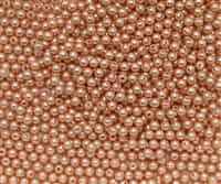 3mm Swarovski Crystal Rose Peach Pearls - 50 count