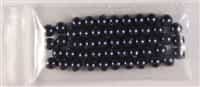 4mm Swarovski Dark Purple Crystal Pearls