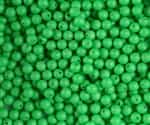 4mm Swarovski Crystal Neon Green Pearls - 50 count