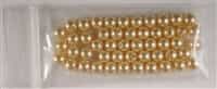 4mm Swarovski Gold Crystal Pearls