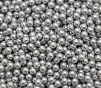 4mm Swarovski Crystal Light Grey Pearls 50 Count