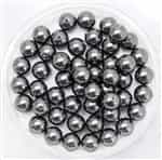 581006DKGRY - 6mm Swarovski Crystal Dark Grey Pearls - 10 Count