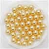 581006GLD - 6mm Swarovski Crystal Gold Pearls - 10 Count