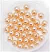 581006PEA - 6mm Swarovski Crystal Peach Pearls - 10 Count