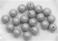 581006PSTLGRY - 6mm Swarovski Crystal  Pearls - 10 Count