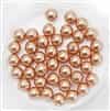 581006ROSGLD - 6mm Swarovski Crystal Rose Gold Pearls - 10 Count