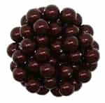 581008CMP - 8mm Swarovski Crystal Maroon Pearls - 1 Count