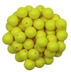 581008CNY - 8mm Swarovski Crystal Neon Yellow Pearls - 1 Count