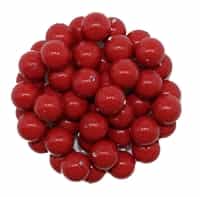 581008CRC - 8mm Swarovski Crystal Red Coral Pearls - 1 Count