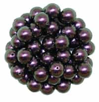 [ 3-1-A-T ] 581008IP - 8mm Swarovski Crystal Iridescent Purple Pearls - 1 Count
