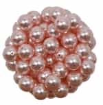 581008ROS - 8mm Swarovski Crystal Rosaline Pearls - 1 Count